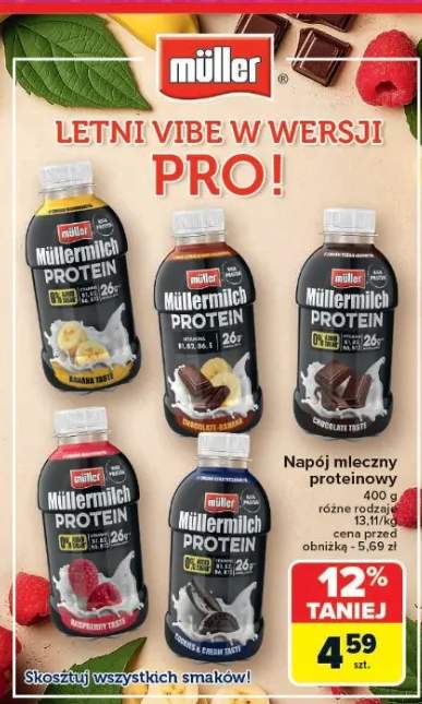napój mleczny