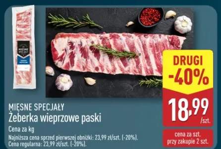 żeberka wieprzowe