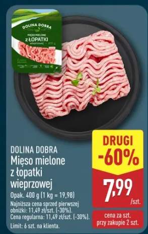 mięso mielone z łopatki