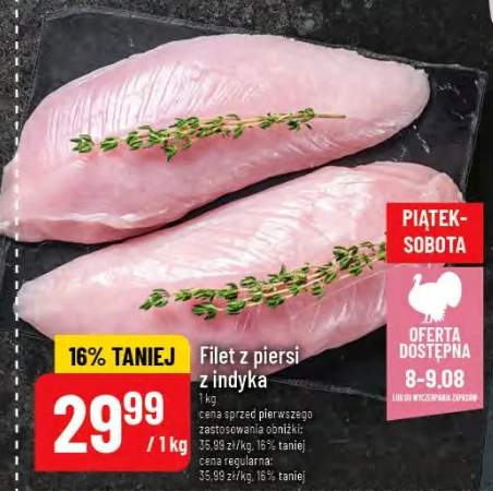 filet z piersi indyka