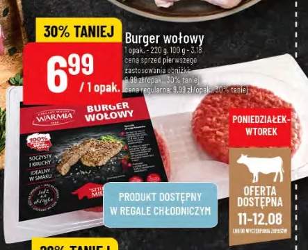 burger wołowy