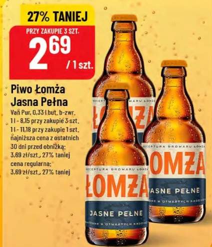 piwo Łomża
