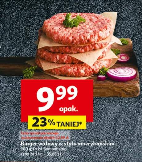burger wołowy
