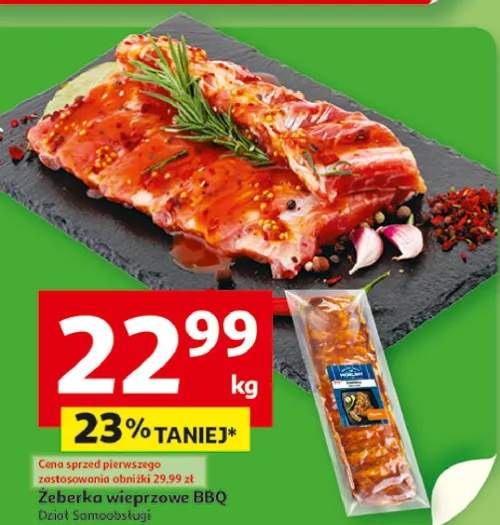 żeberka wieprzowe