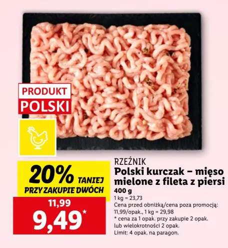 mięso mielone z kurczaka