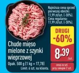 mięso mielone z szynki