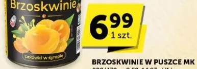 brzoskwinie w puszce