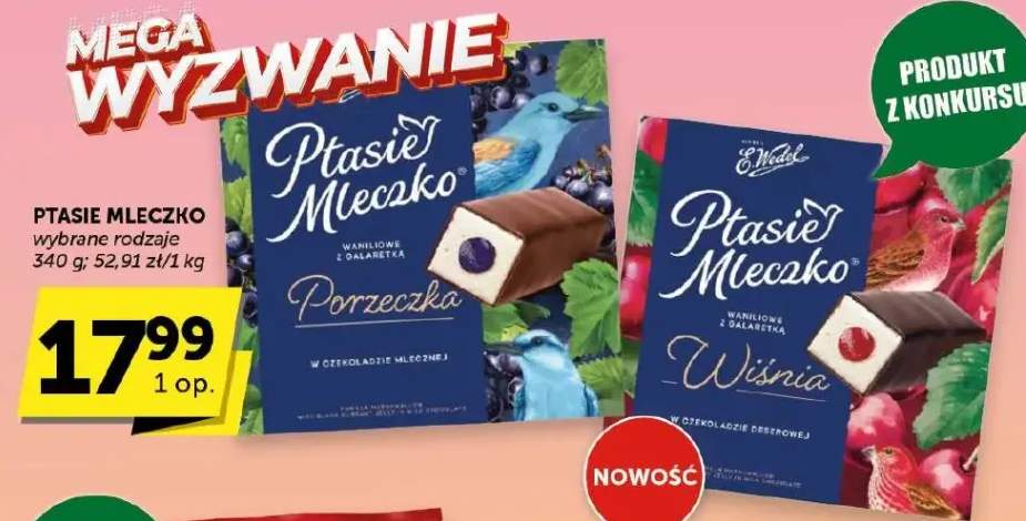 ptasie mleczko