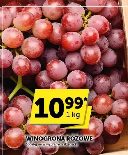 winogrona różowe