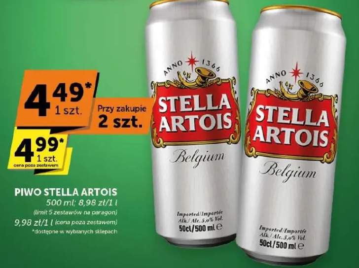 piwo Stella Artois