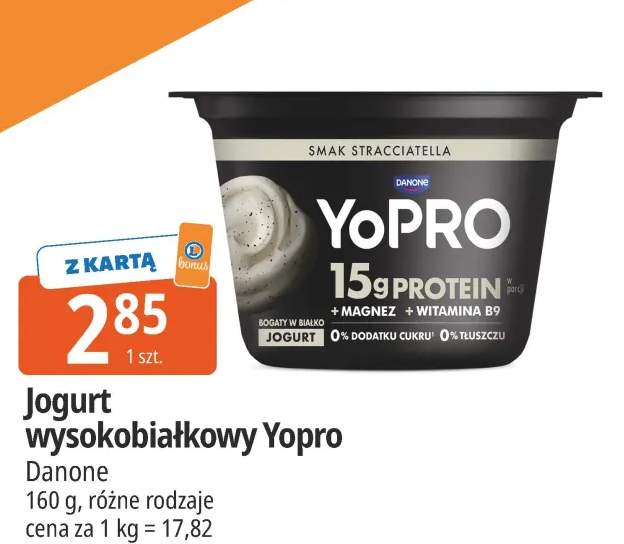 jogurt wysokobiałkowy