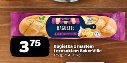 bagietka z masłem czosnkowym