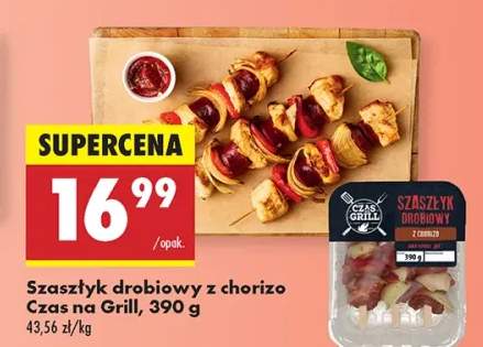 szaszłyk drobiowy grillowy