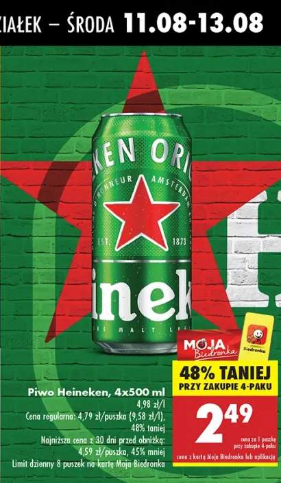 piwo Heineken