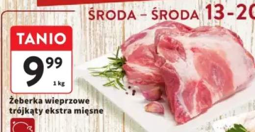 żeberka wieprzowe