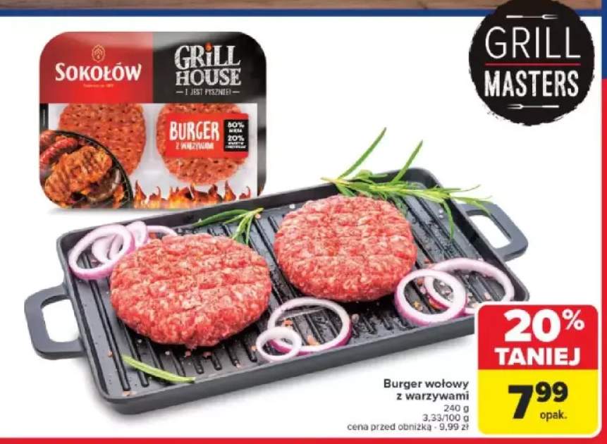 burger wołowy