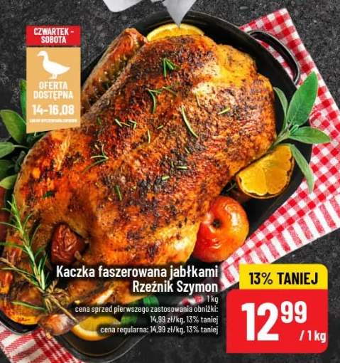 kaczka faszerowana