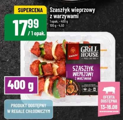szaszłyk wieprzowy
