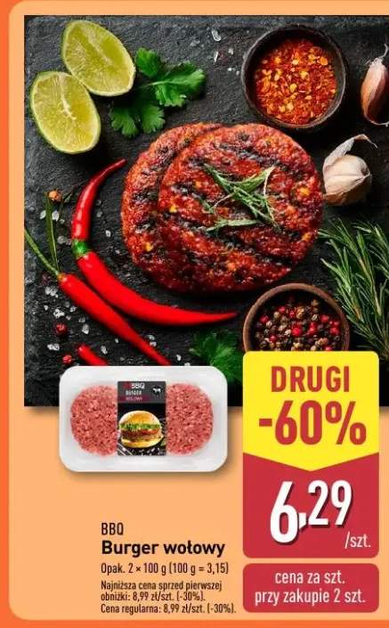 burger wołowy