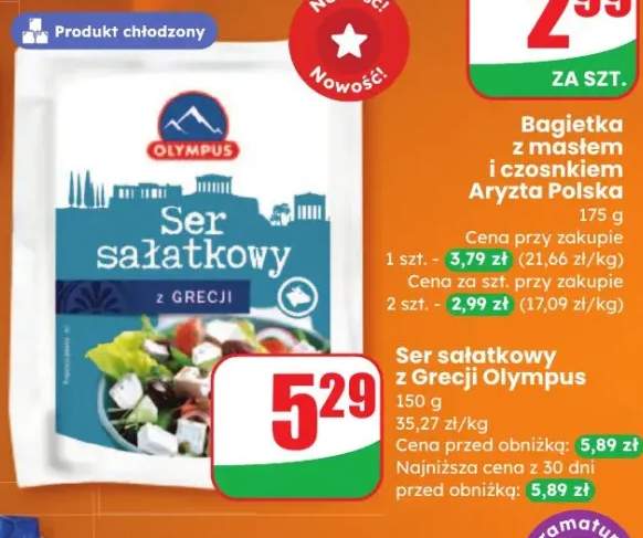 bagietka z masłem czosnkowym