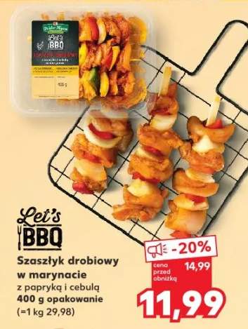 szaszłyk drobiowy grillowy
