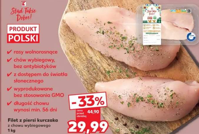 filet z piersi kurczaka