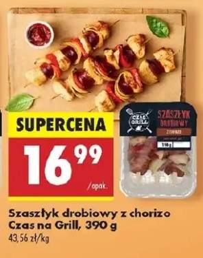 szaszłyk drobiowy grillowy