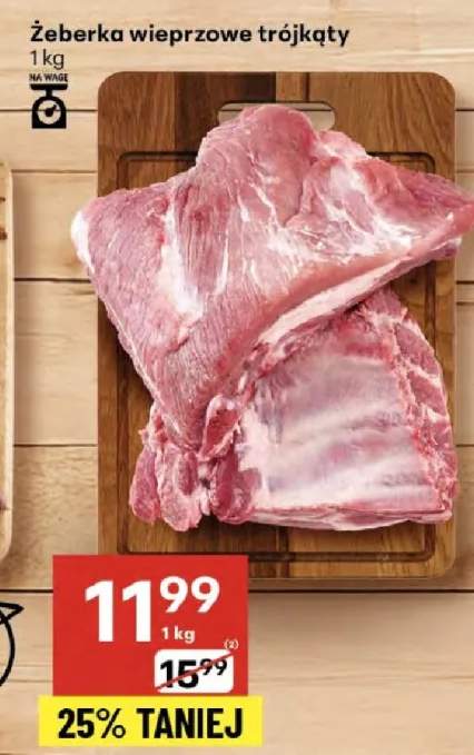 żeberka wieprzowe