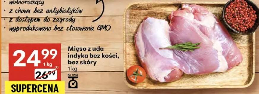 mięso z uda indyka