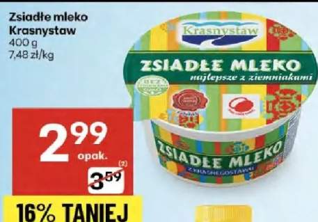 zsiadłe mleko
