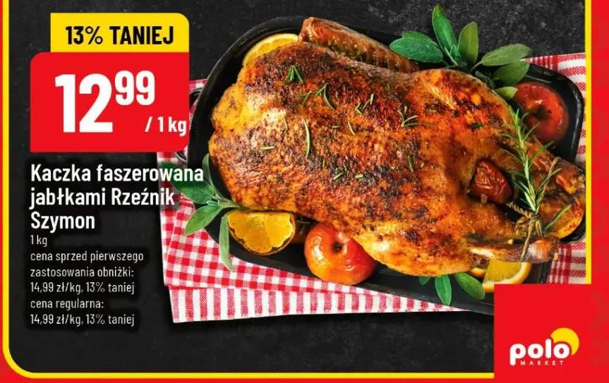 kaczka faszerowana