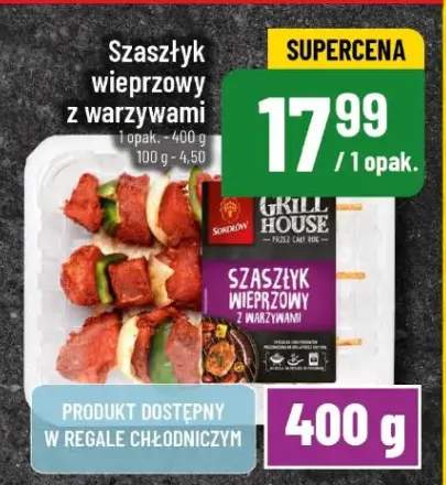 szaszłyk wieprzowy