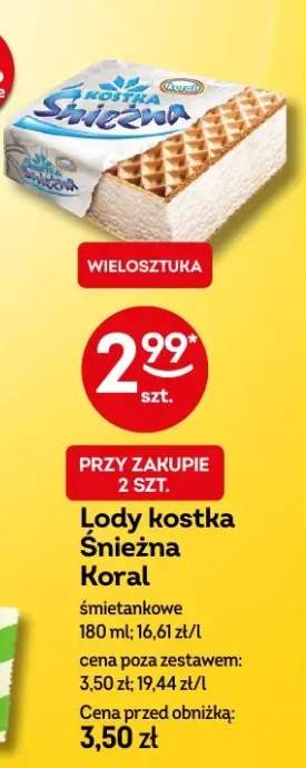 lód w kostkach
