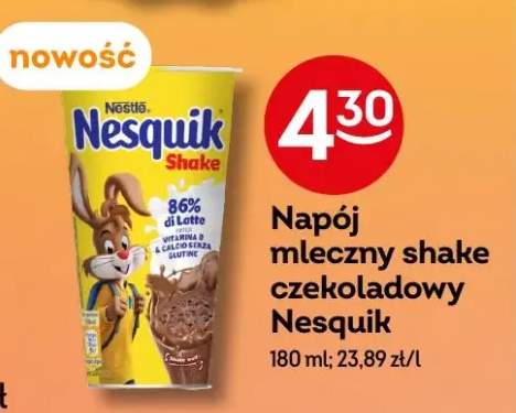 napój mleczny