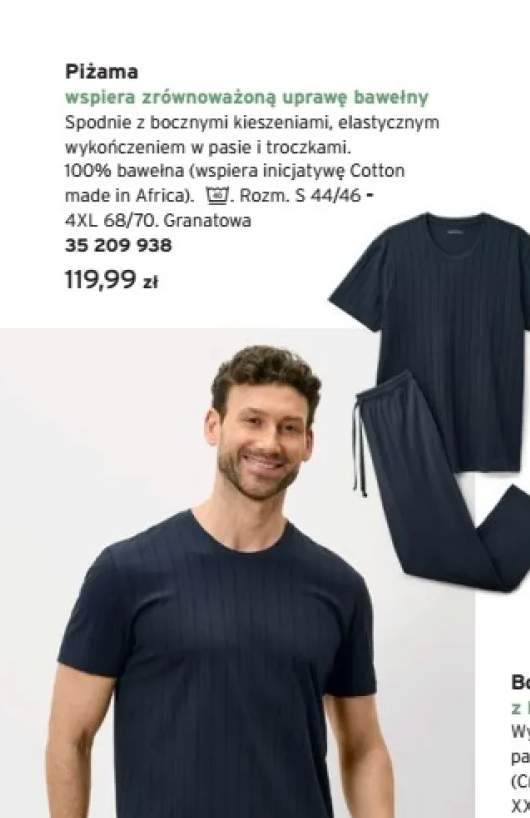 Piżama męska