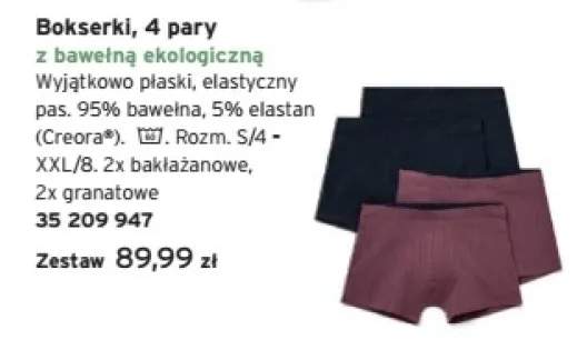 bokserki męskie