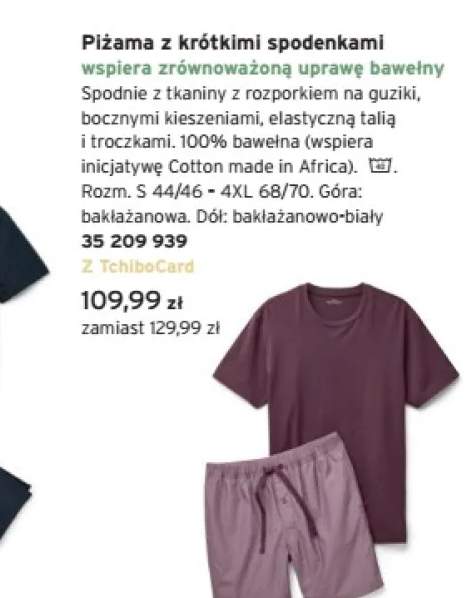 Piżama męska