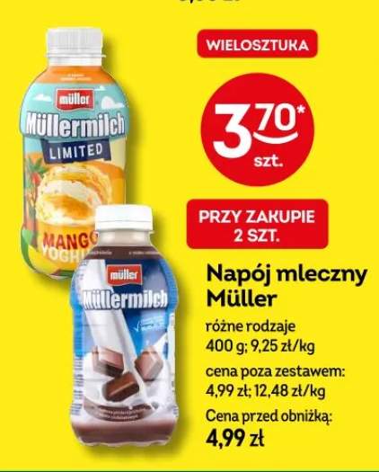 napój mleczny