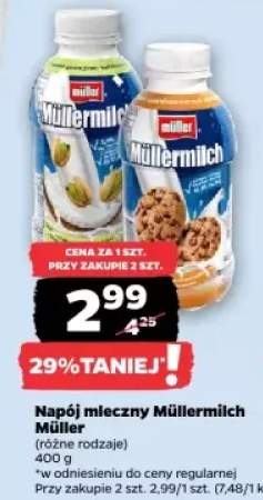 napój mleczny