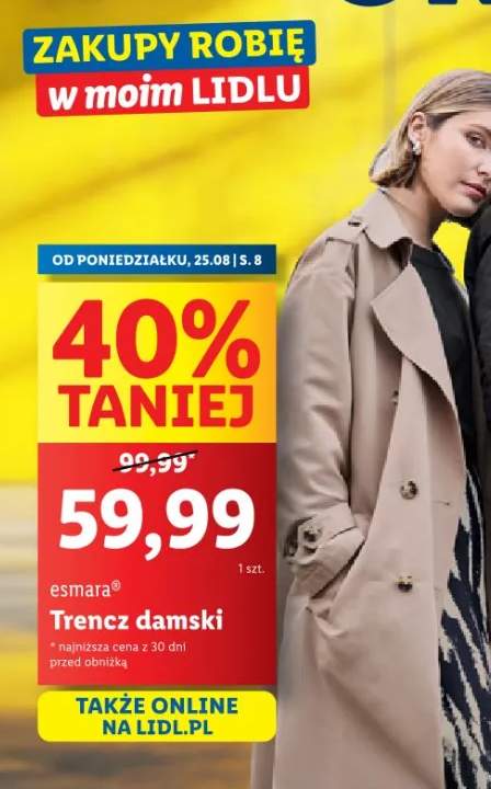 trencz damski