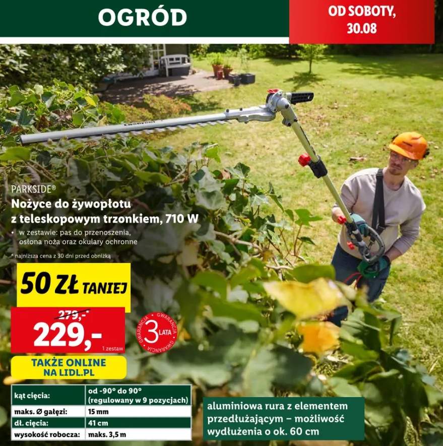 nożyce do żywopłotu