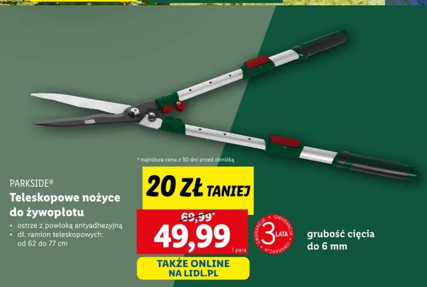 nożyce do żywopłotu
