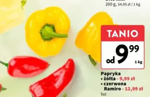 papryka żółta