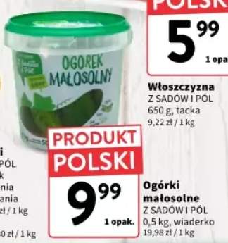 ogórki małosolne