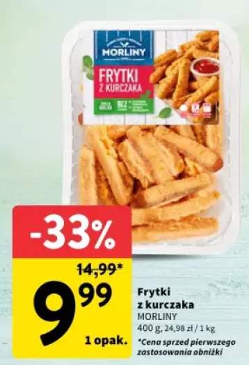frytki z kurczaka