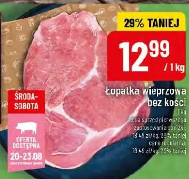 łopatka wieprzowa