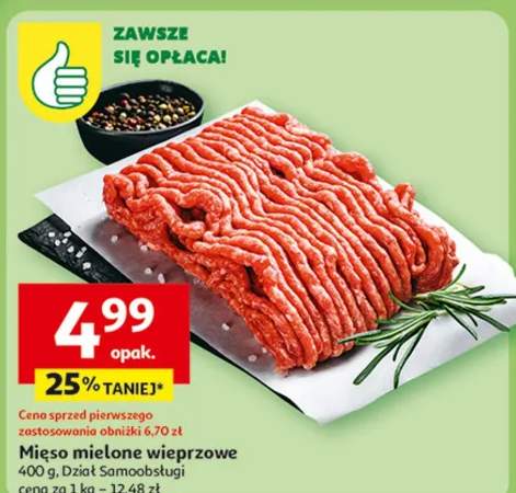 mięso mielone wieprzowe