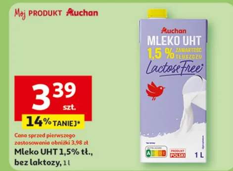 mleko bez laktozy