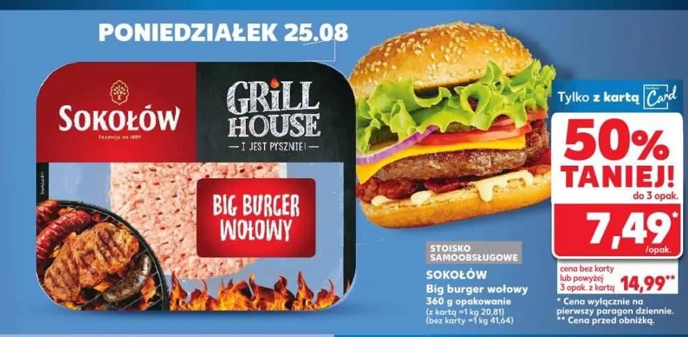 burger wołowy