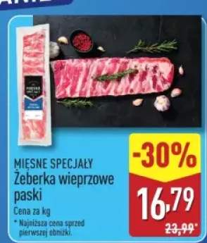 żeberka wieprzowe